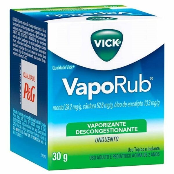 Descongestionante Vick VapoRub 30g